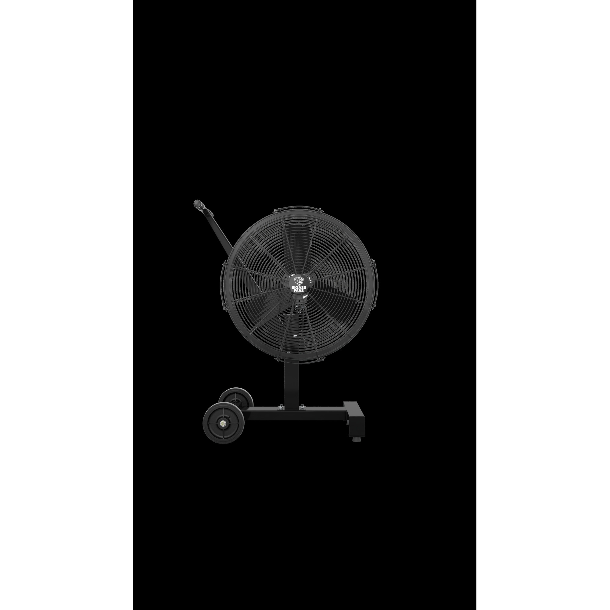 Big Ass Fans, Fan AirEye Black 24in. 120V/1PH 1/3 HP >200W Pedestal Mount, Fan Diameter 24 in, Model# F-AE1-2401A750C716L10S34